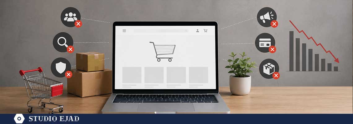 دلایل نداشتن فروش اینترنتی